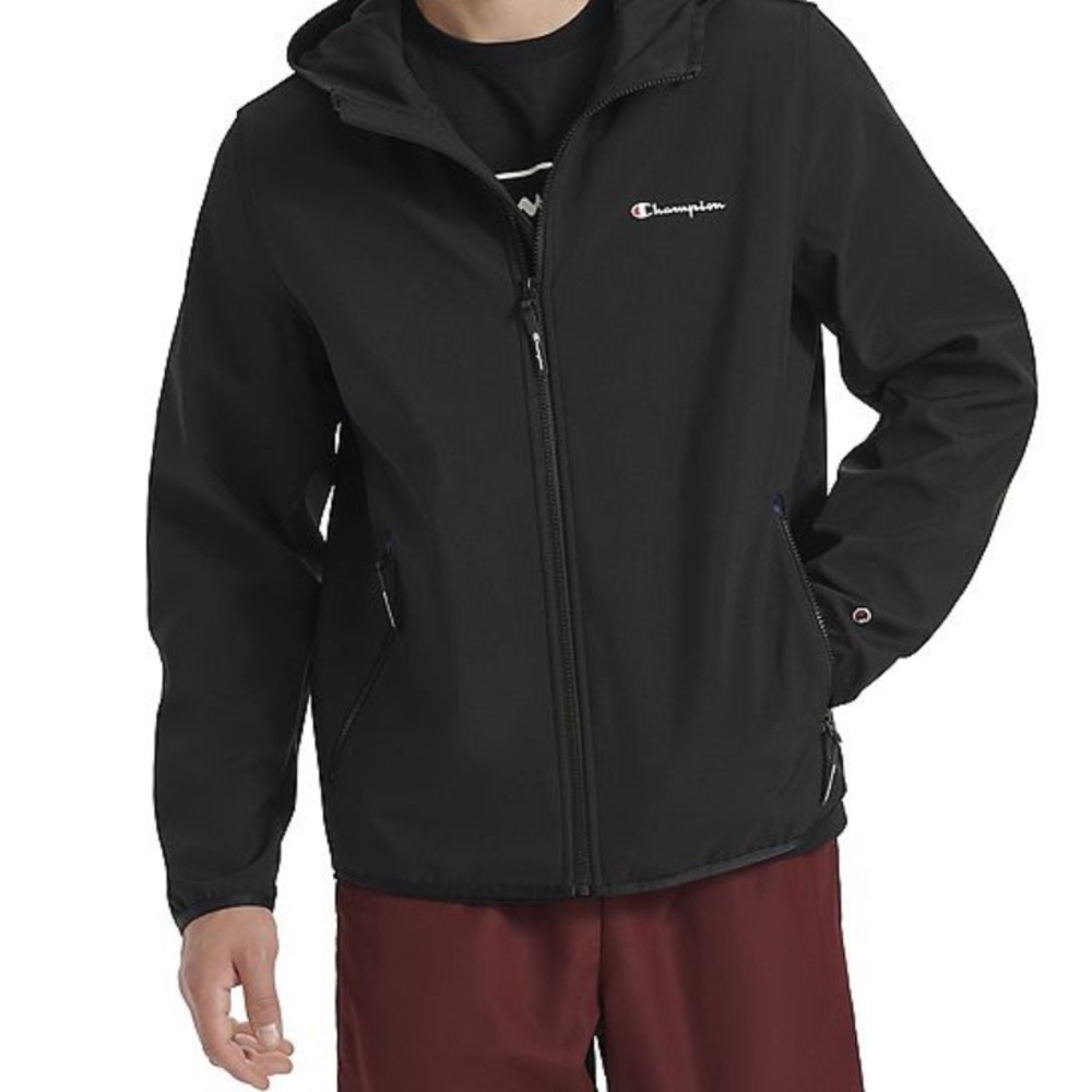 Champion Performance Water Resistant Hooded Soft Shell Jacket Size XL NWT